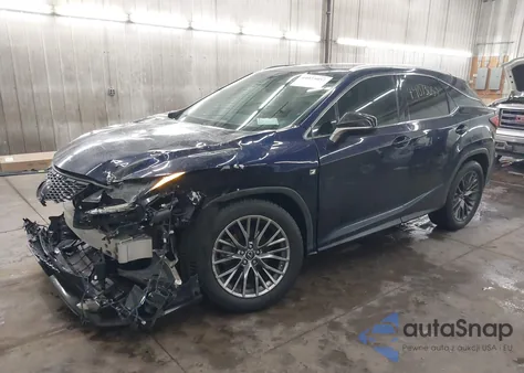 2016 Lexus Rx 350 F Sport from USA, damaged, VIN 2T2BZMCA9GC005039